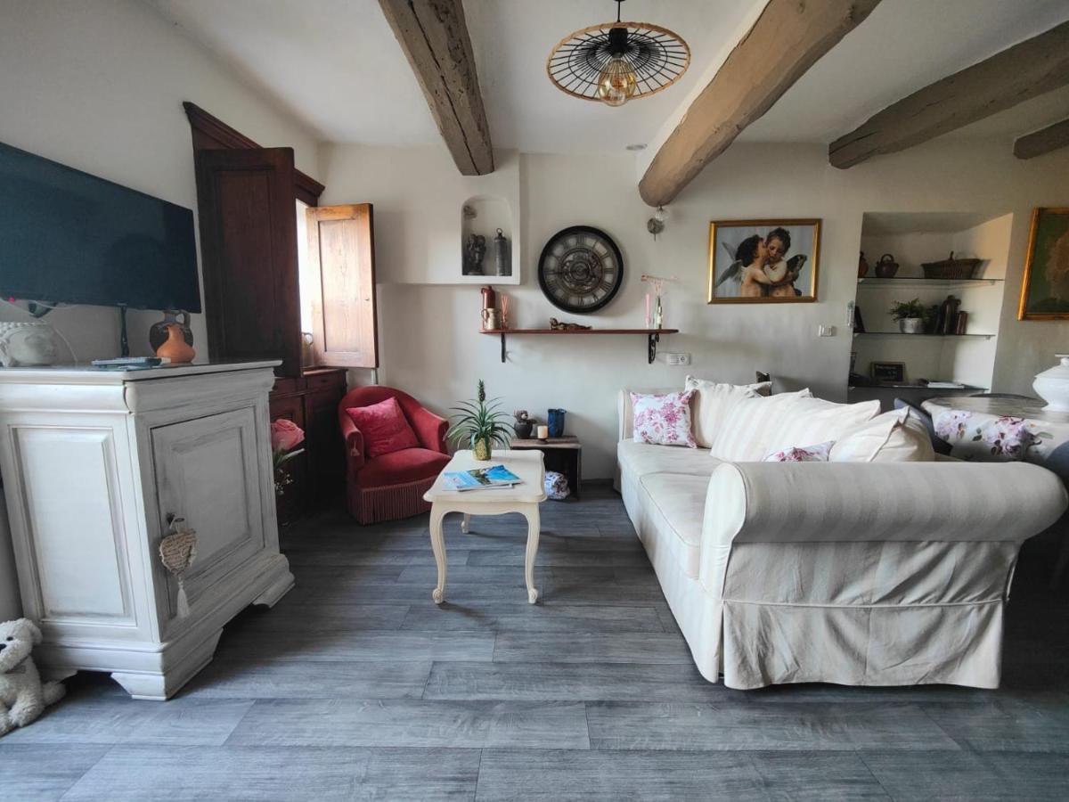 Maison ancienne avec terrasse panoramique Vaison-la-Romaine Extérieur photo